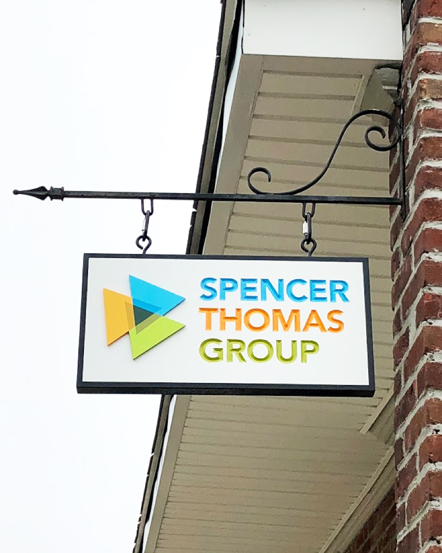 Custom cut and designed exterior sign by Alphagraphics Portsmouth