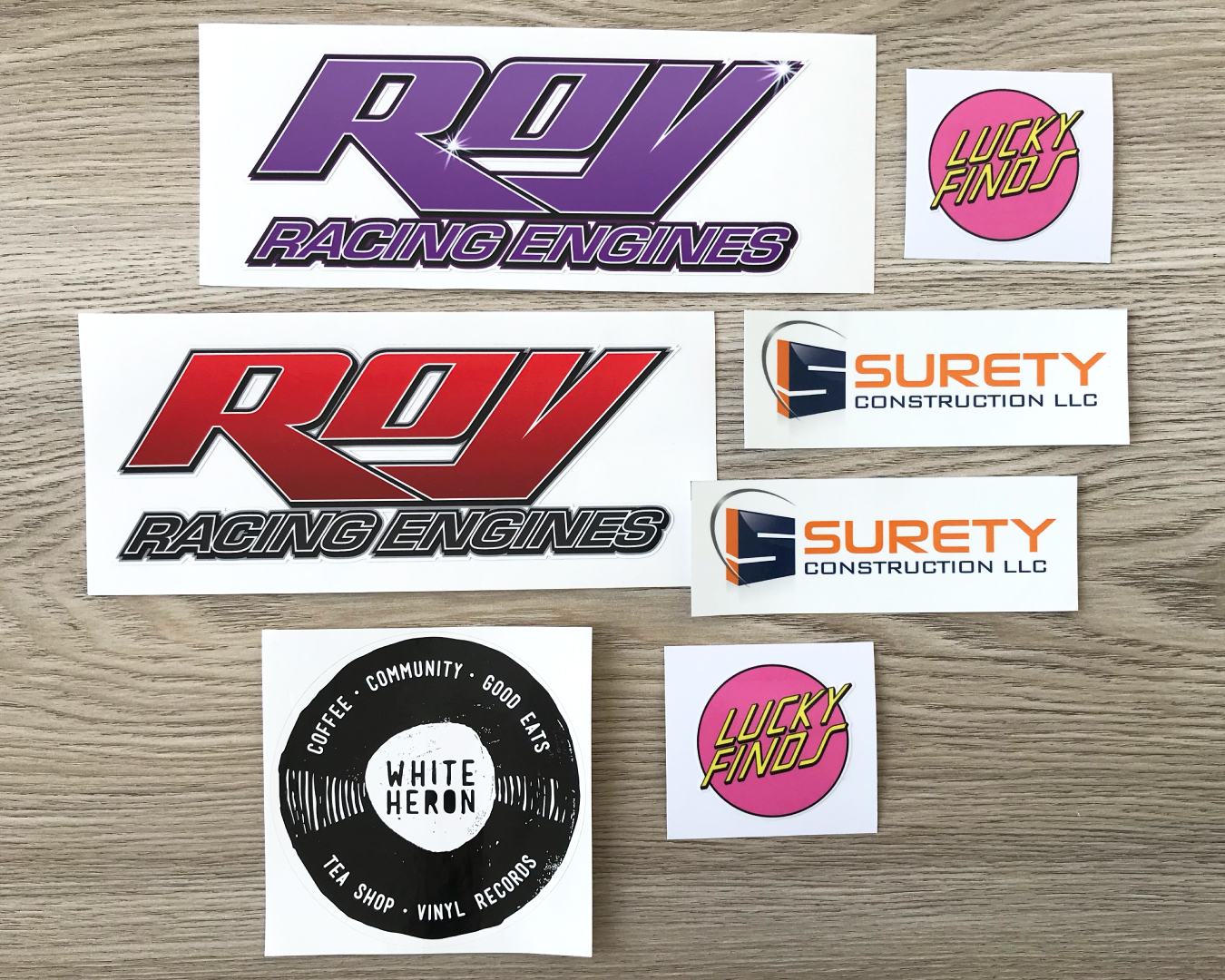 Custom cut stickers for Seacoast NH businesses by Alphagraphics Portsmouth