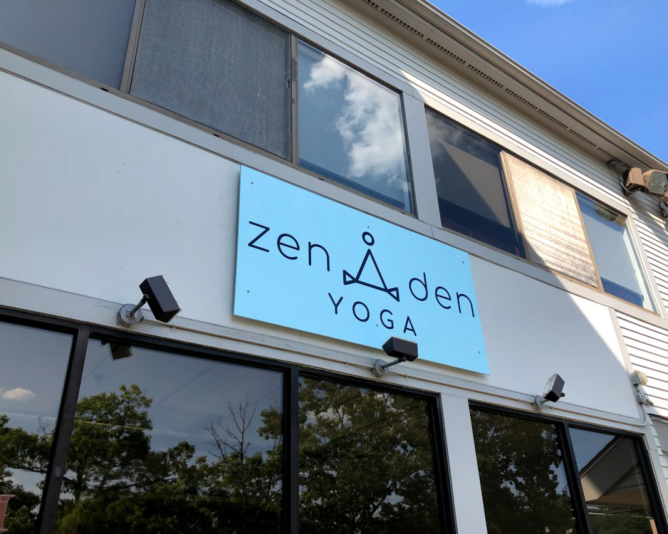 Zen Den Yoga exterior sign by Alphagraphics Portsmouth
